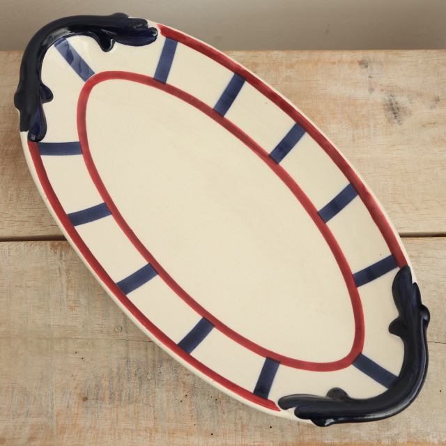 アンティーク ラヴィエ バスク ベアルヌ BEARN フランス クレイユモントロー製 Creil Montereau