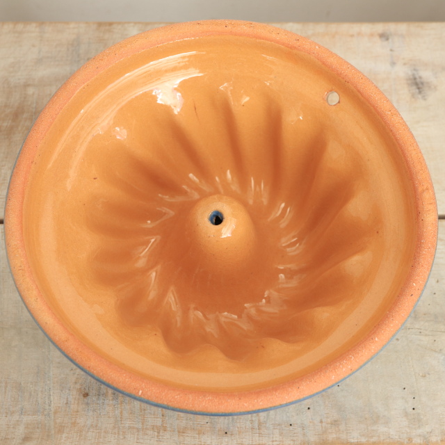 クグロフ型 小花 ライトブルー 16cmサイズ アルザス地方