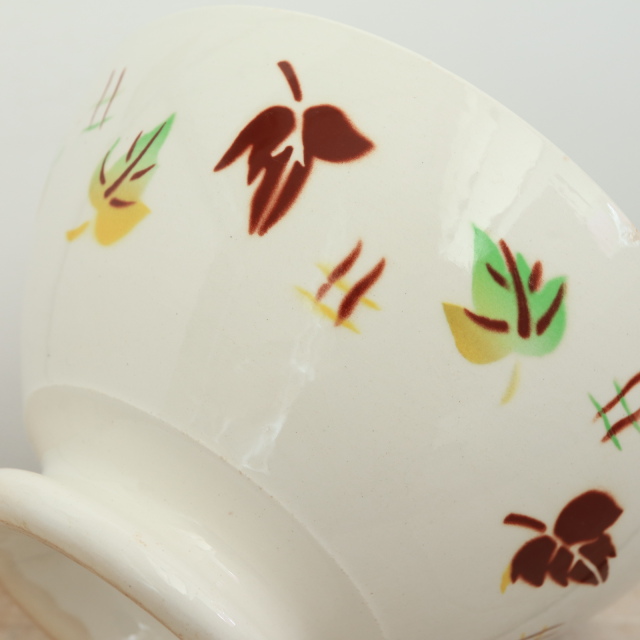 アンティーク カフェオレボウル アイビー SIROCCO フランス ディゴワン