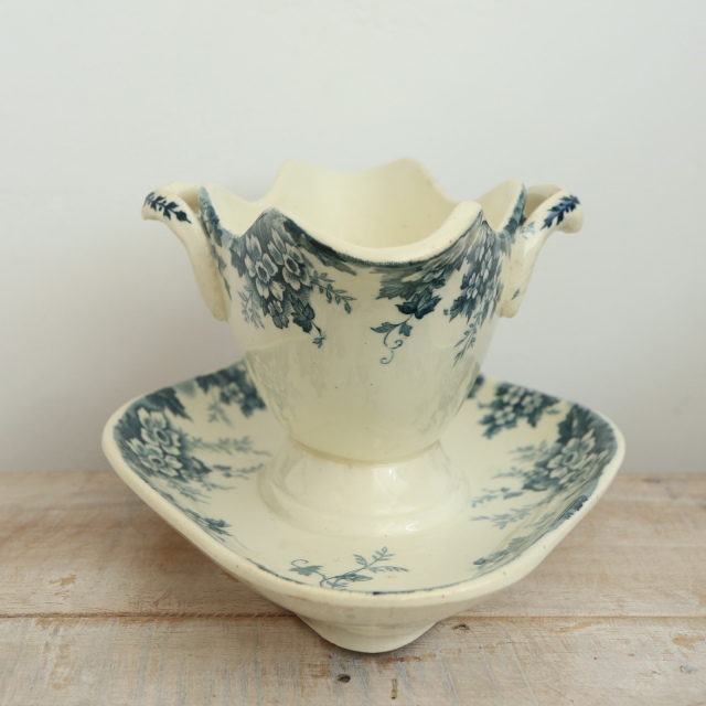 アンティーク ソーシエール マリールイーズ MARIE LOUISE フランス サンタマン製 SAINT AMAND HAMAGE