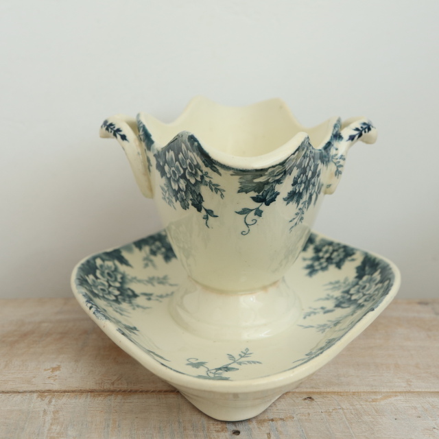 アンティーク ソーシエール マリールイーズ MARIE LOUISE フランス サンタマン製 SAINT AMAND HAMAGE