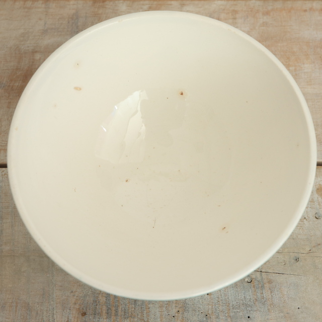 アンティーク カフェオレボウル ミントグリーン フランス ディゴワン&サルグミンヌ製 DIGOIN & SARREGUEMINES