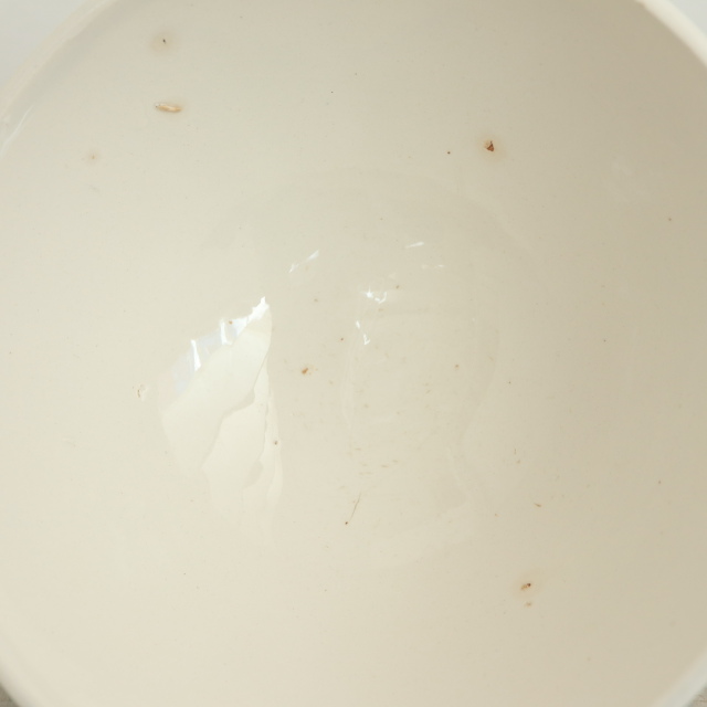 アンティーク カフェオレボウル ミントグリーン フランス ディゴワン&サルグミンヌ製 DIGOIN & SARREGUEMINES