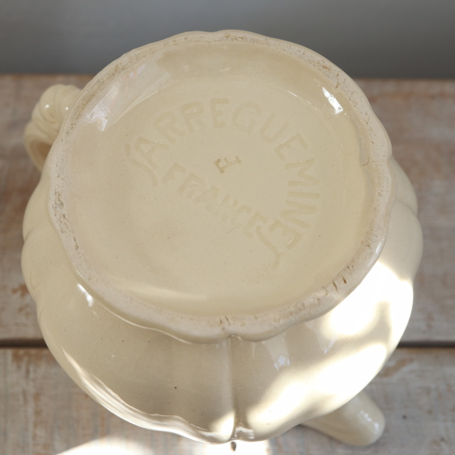 フランスアンティーク obernai サルグミンヌ 花リムのスーピエール フランスアンティーク obernai サルグミンヌ 花リムのスーピエール 食器