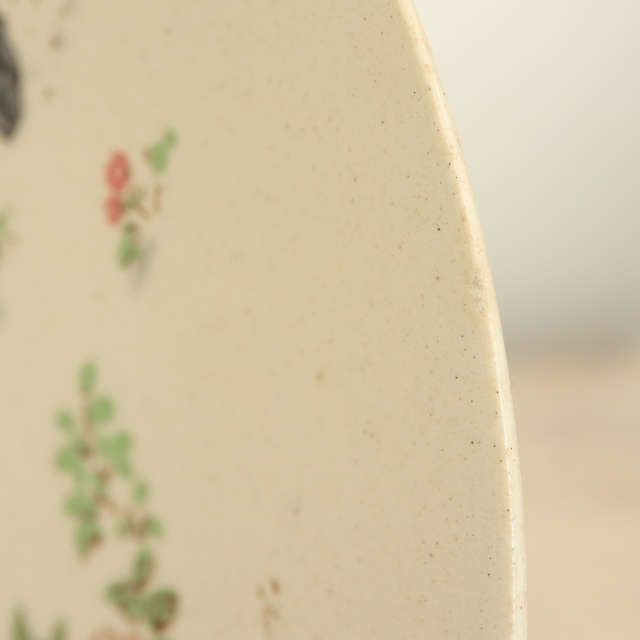 アンティークプレート Froment Richard 樽職人 Le Tonnelier フランス サルグミンヌ製 U&C SARREGUEMINES