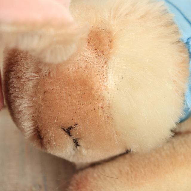 アンティーク シュタイフ お眠りウサギ Steiff Floppy Hansi 17cm