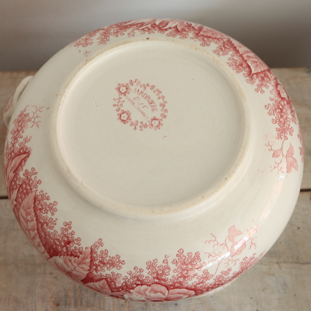 アンティーク ピシェ JARDINIERE フランス サルグミンヌ製 U&C