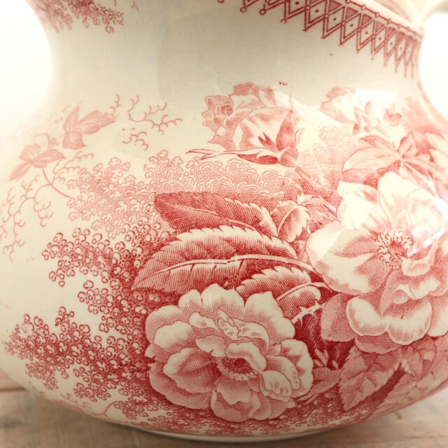 アンティーク ピシェ JARDINIERE フランス サルグミンヌ製 U&C