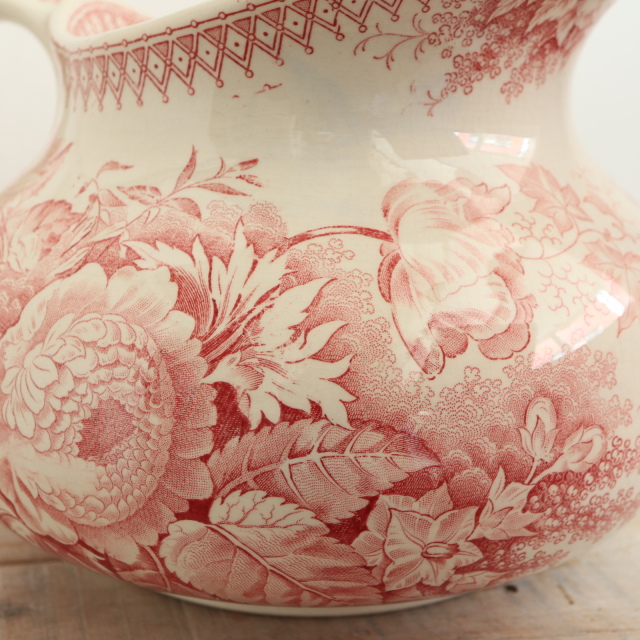 アンティーク ピシェ JARDINIERE フランス サルグミンヌ製 U&C