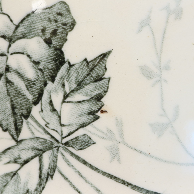 アンティーク プレート 皿 フランス ショワジールロワ製 CHOISY LE ROI