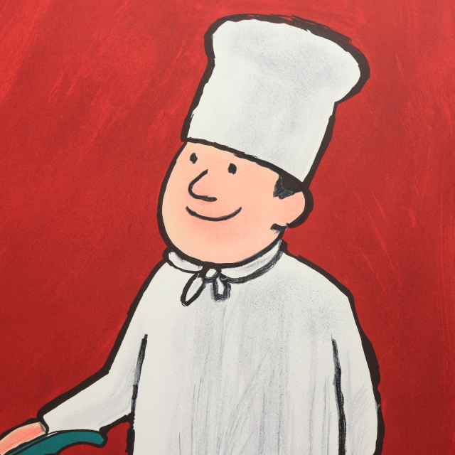 サヴィニャック ティファール リトグラフ ポスター TEFAL SAVIGNAC