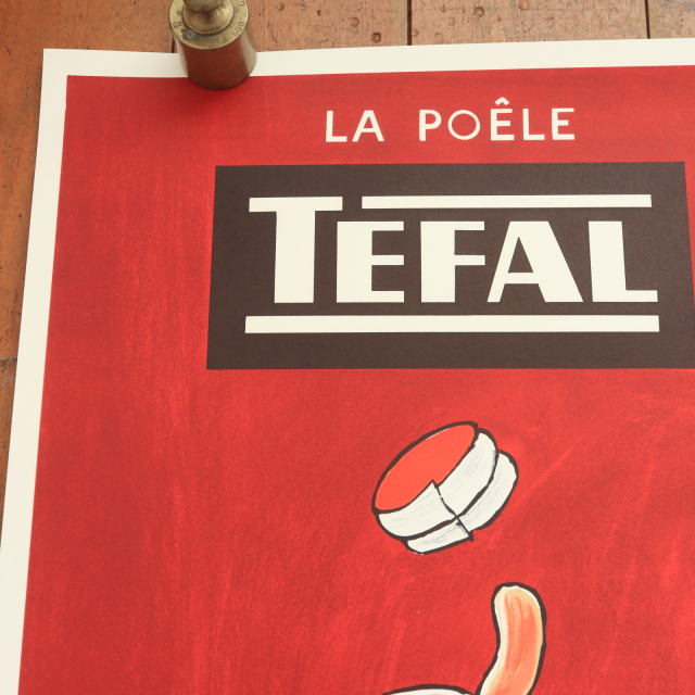 サヴィニャック ティファール リトグラフ ポスター TEFAL SAVIGNAC