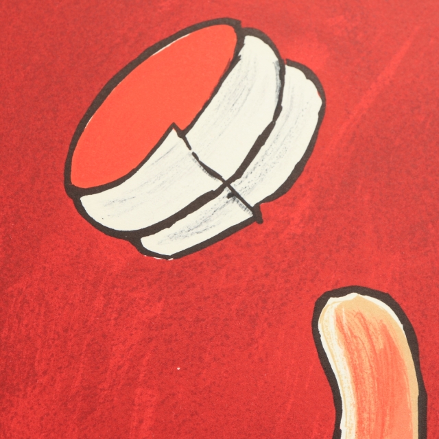 サヴィニャック ティファール リトグラフ ポスター TEFAL SAVIGNAC