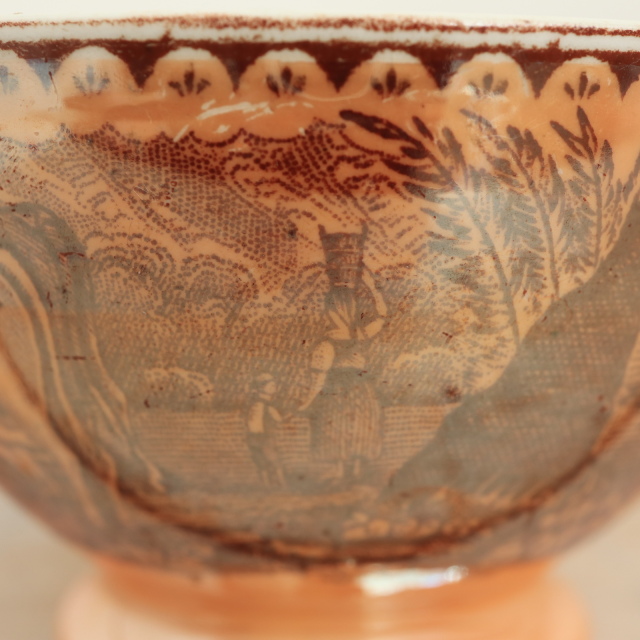 アンティーク カフェオレボウル LAITIERE オランダ マーストリヒト製 Societe Ceramique Maestricht