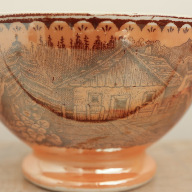 アンティーク カフェオレボウル LAITIERE オランダ マーストリヒト製 Societe Ceramique Maestricht