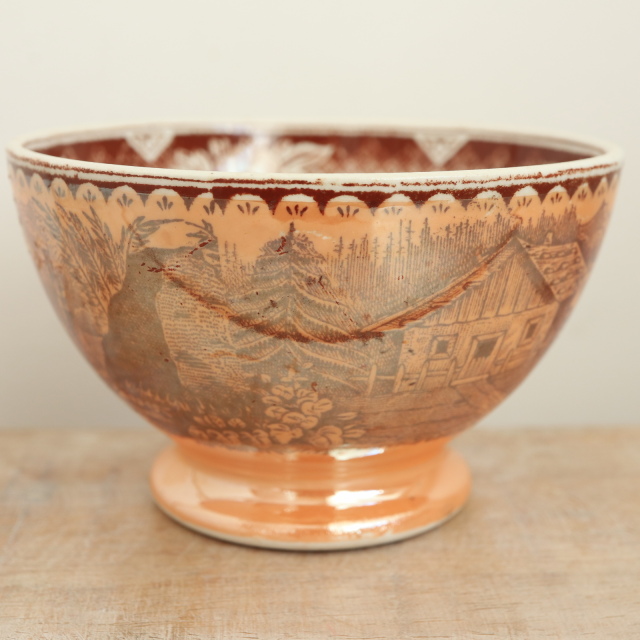 アンティーク カフェオレボウル LAITIERE オランダ マーストリヒト製