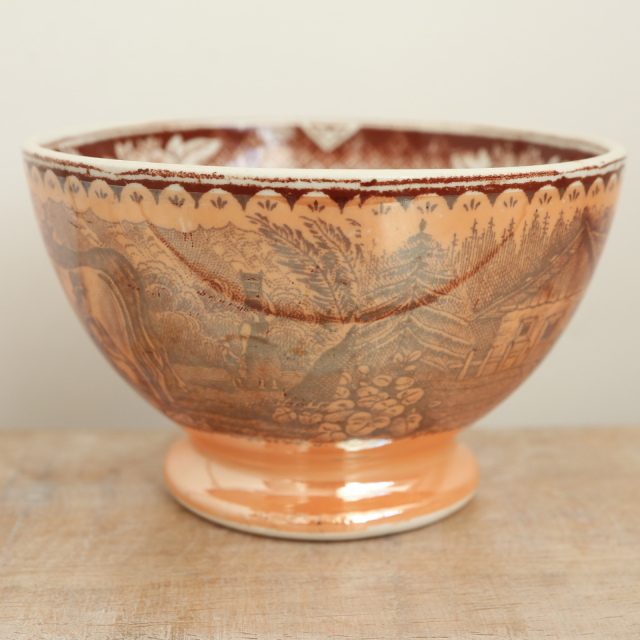 アンティーク カフェオレボウル LAITIERE オランダ マーストリヒト製