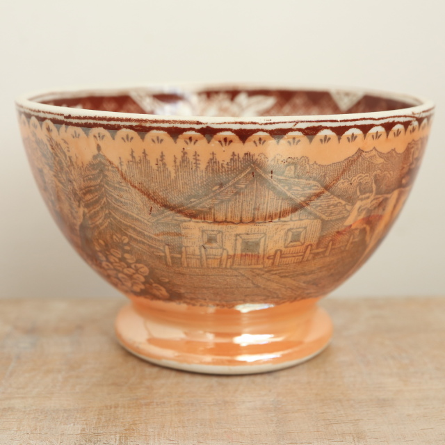 アンティーク カフェオレボウル LAITIERE オランダ マーストリヒト製