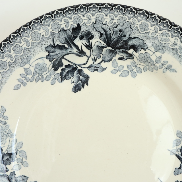 アンティーク プレート 皿 フランス ショワジールロワ製 ANDREE CHOISY