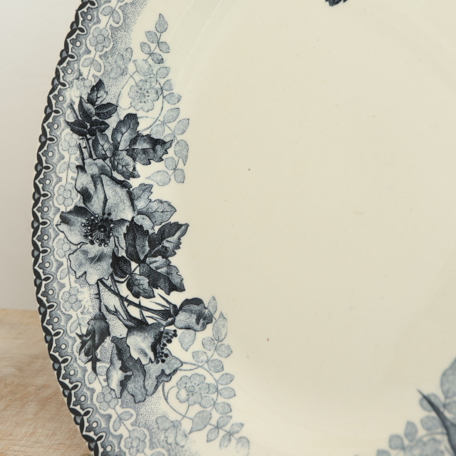 アンティーク プレート 皿 フランス ショワジールロワ製 ANDREE CHOISY