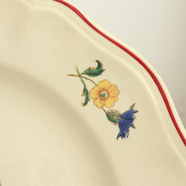 アンティーク プレート アグレスト 皿 フランス サルグミンヌ製