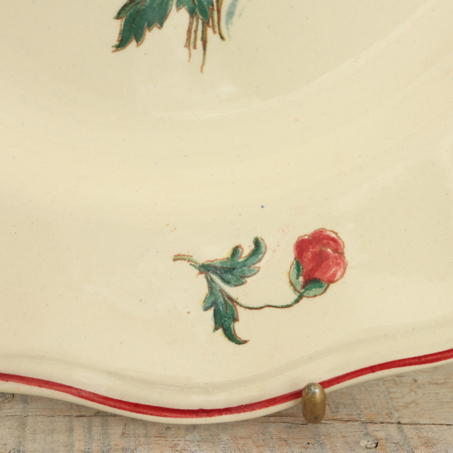 アンティーク プレート アグレスト 皿 フランス サルグミンヌ製