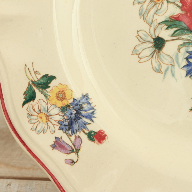 アンティーク プレート アグレスト 皿 フランス サルグミンヌ製