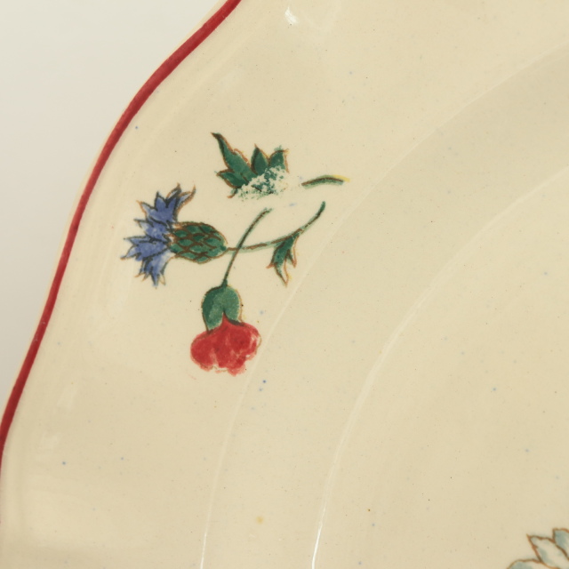 アンティーク プレート アグレスト 皿 フランス サルグミンヌ製