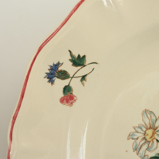 アンティーク プレート アグレスト 皿 フランス サルグミンヌ製 Agreste Digoin SARREGUEMINES