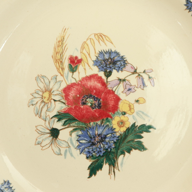 アンティーク プレート アグレスト 皿 フランス サルグミンヌ製