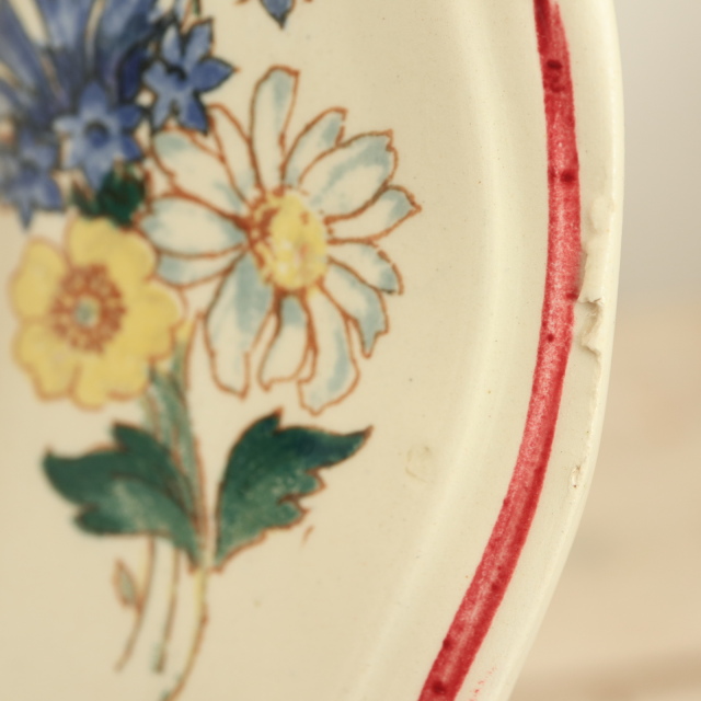 アンティーク プレート アグレスト 皿 フランス サルグミンヌ製