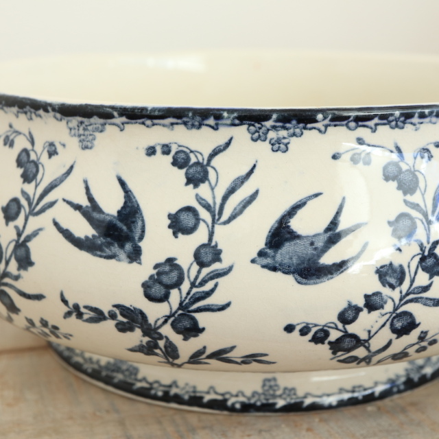 アンティーク プチ スーピエール レギュミエ ARUNDO フランス サルグミンヌ製 U&C SARREGUEMINES