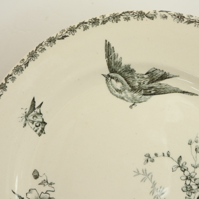 アンティーク プレート デザート皿 フランス ショワジールロワ製 CHOISY LE ROI