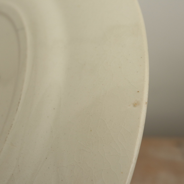 アンティーク プレート デザート皿 フランス ショワジールロワ製