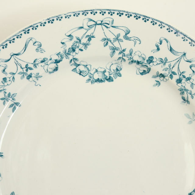 アンティークプレート モーツァルト 皿 MOZART フランス サルグミンヌ製 U&C SARREGUEMINES