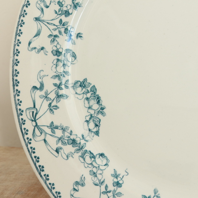 アンティークプレート モーツァルト 皿 MOZART フランス サルグミンヌ製 U&C SARREGUEMINES