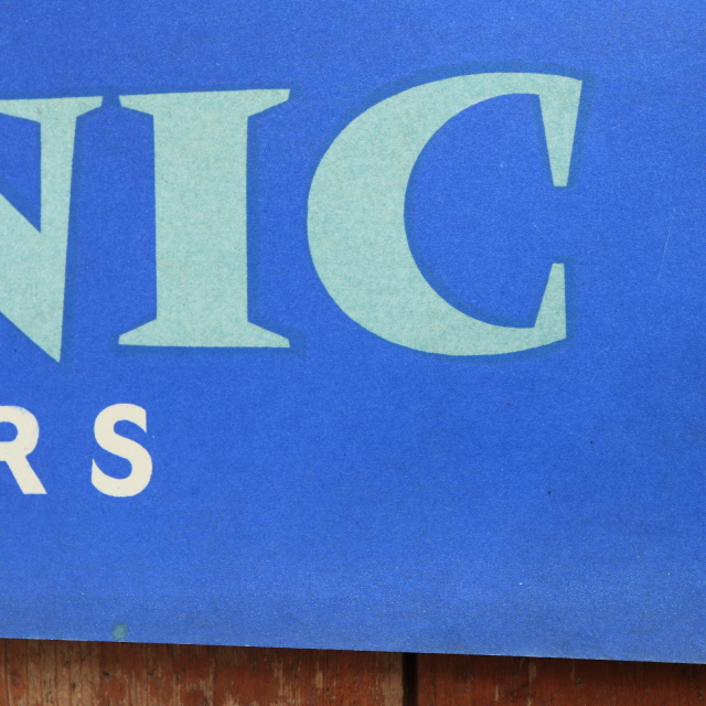 サヴィニャック オセアニック ラジオ ヴィンテージポスター Savignac OCEANIC TRANSISTORS