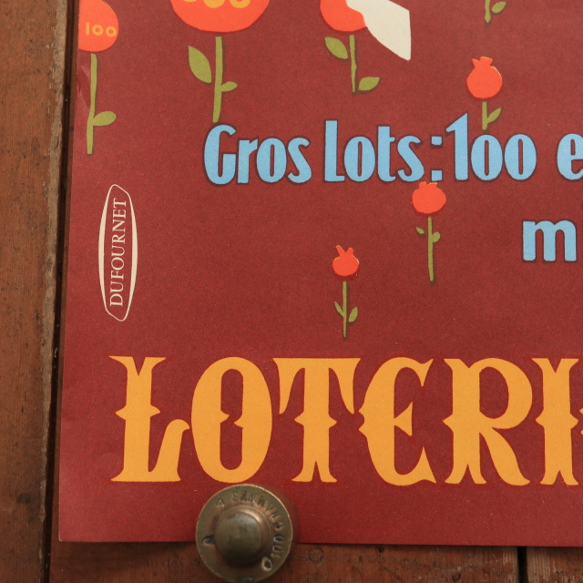 ルフォール・オプノ パリ大賞典 ヴィンテージポスター Grand Prix de Paris LOTERIE NATIONALE  Lefor Openo