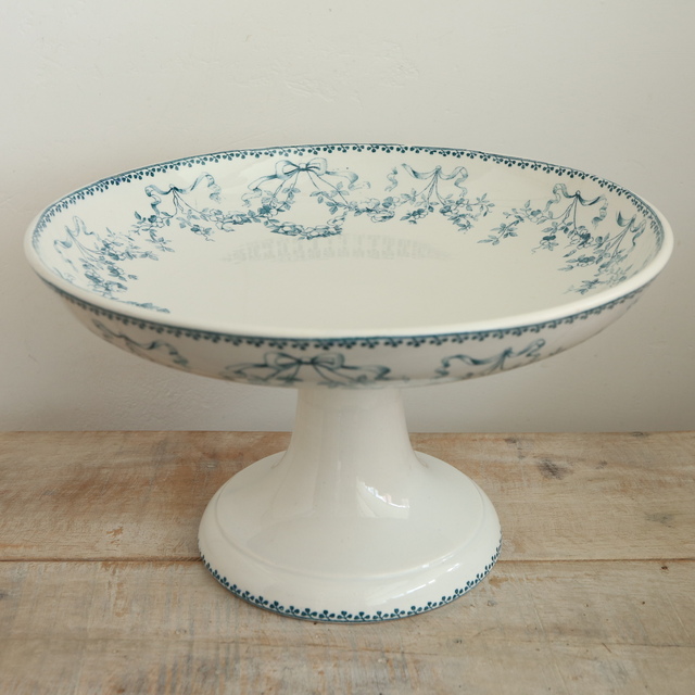 アンティーク コンポティエ モーツァルト サルグミンヌ フランス MOZART U&C SARREGUEMINES FRANCE Antique Compotier