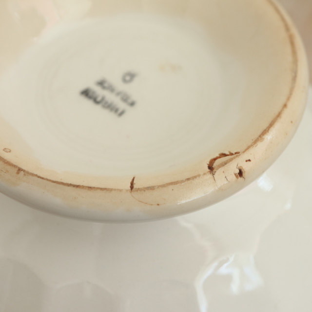 アンティーク カフェオレボウル バラ フランス ディゴワン製 PATRISIA DIGOIN