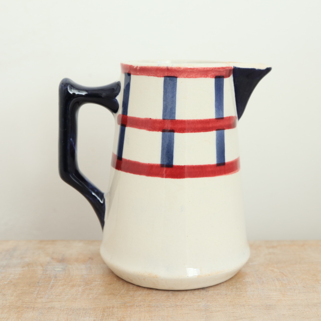 アンティーク クレミエ バスク ベアルヌ クリーマー BEARN フランス クレイユモントロー製 Creil Montereau