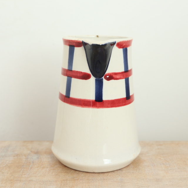 アンティーク クレミエ バスク ベアルヌ クリーマー BEARN フランス クレイユモントロー製 Creil Montereau