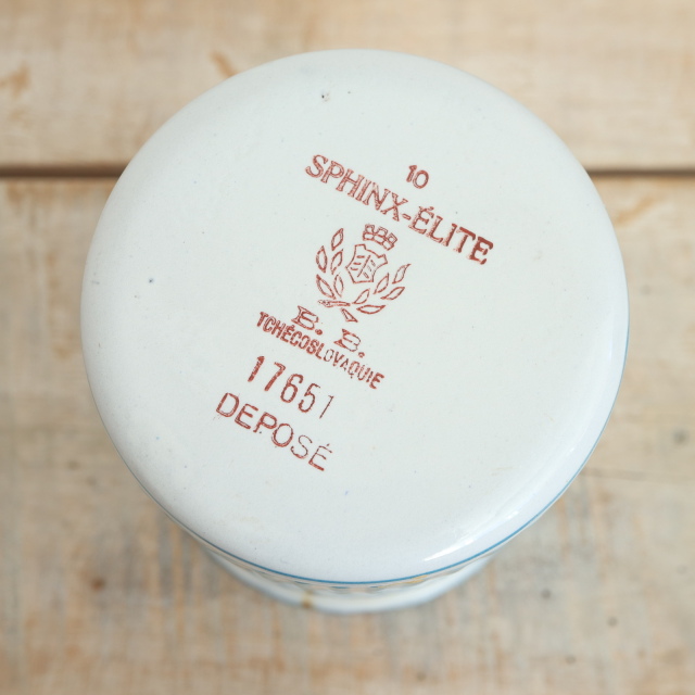 BB社 ローズガーランド アンティーク ホウロウキャニスター Poivre コショウ入れ