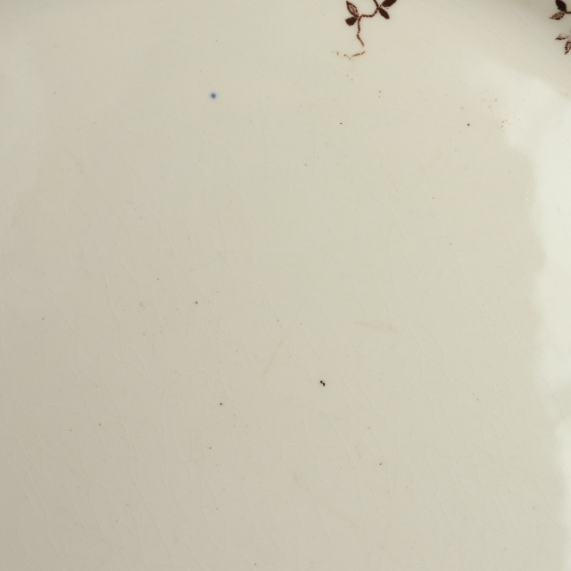 アンティーク プレート アルファン 皿 フランス サルグミンヌ製 ALPHAND U&C SARREGUEMINES