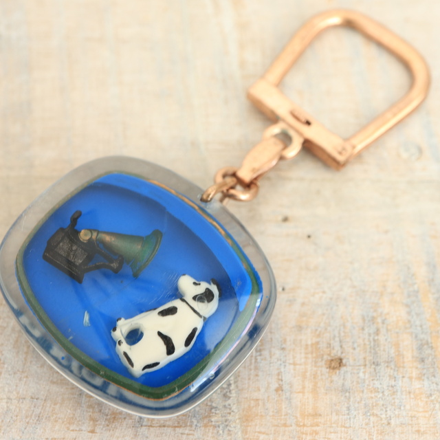 ブルボンキーホルダー ニッパー 犬 PATHE MARCONI