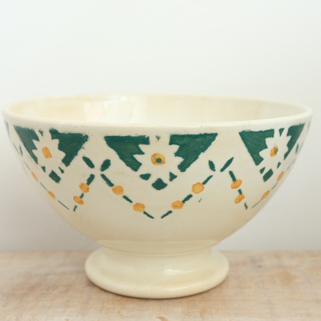 アンティーク カフェオレボウル フランス ジアン製 GIEN