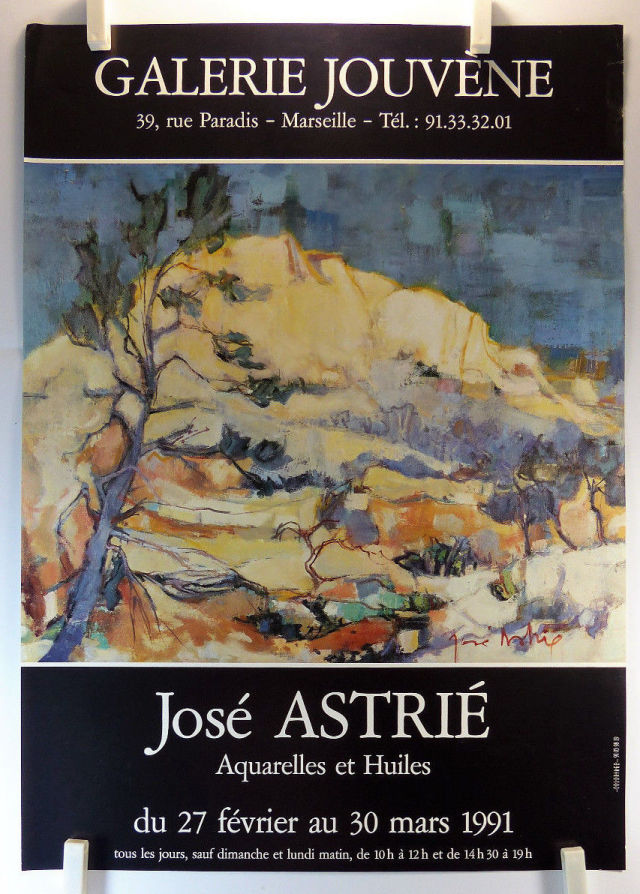 JOSE ASTRIE ジョゼ・アストリー 油絵 油彩画