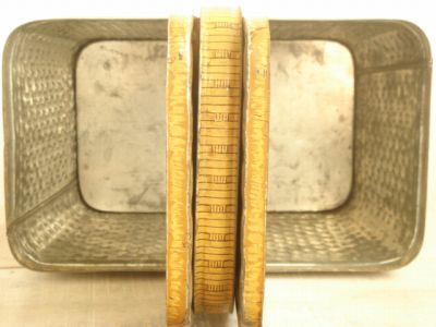 LU ビスケット アンティーク バスケット 缶 パリ万博 1900年
