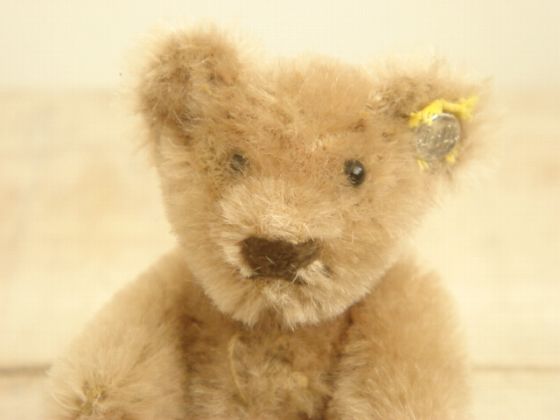 アンティーク シュタイフ Steiff テディベア Teddy Bear ミニチュアサイズ