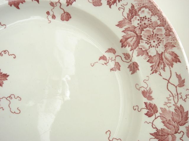 アンティーク皿 St.Amand & HAMAGE MARION